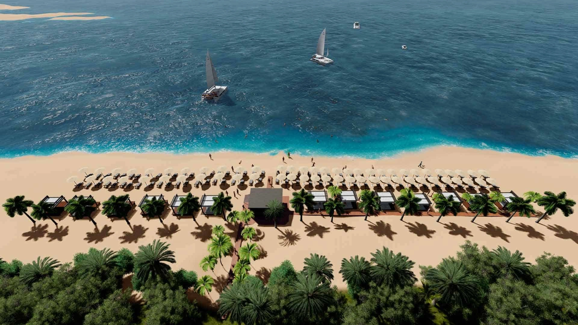 Многофункциональный жилой комплекс рядом с пляжем на Северном Кипре