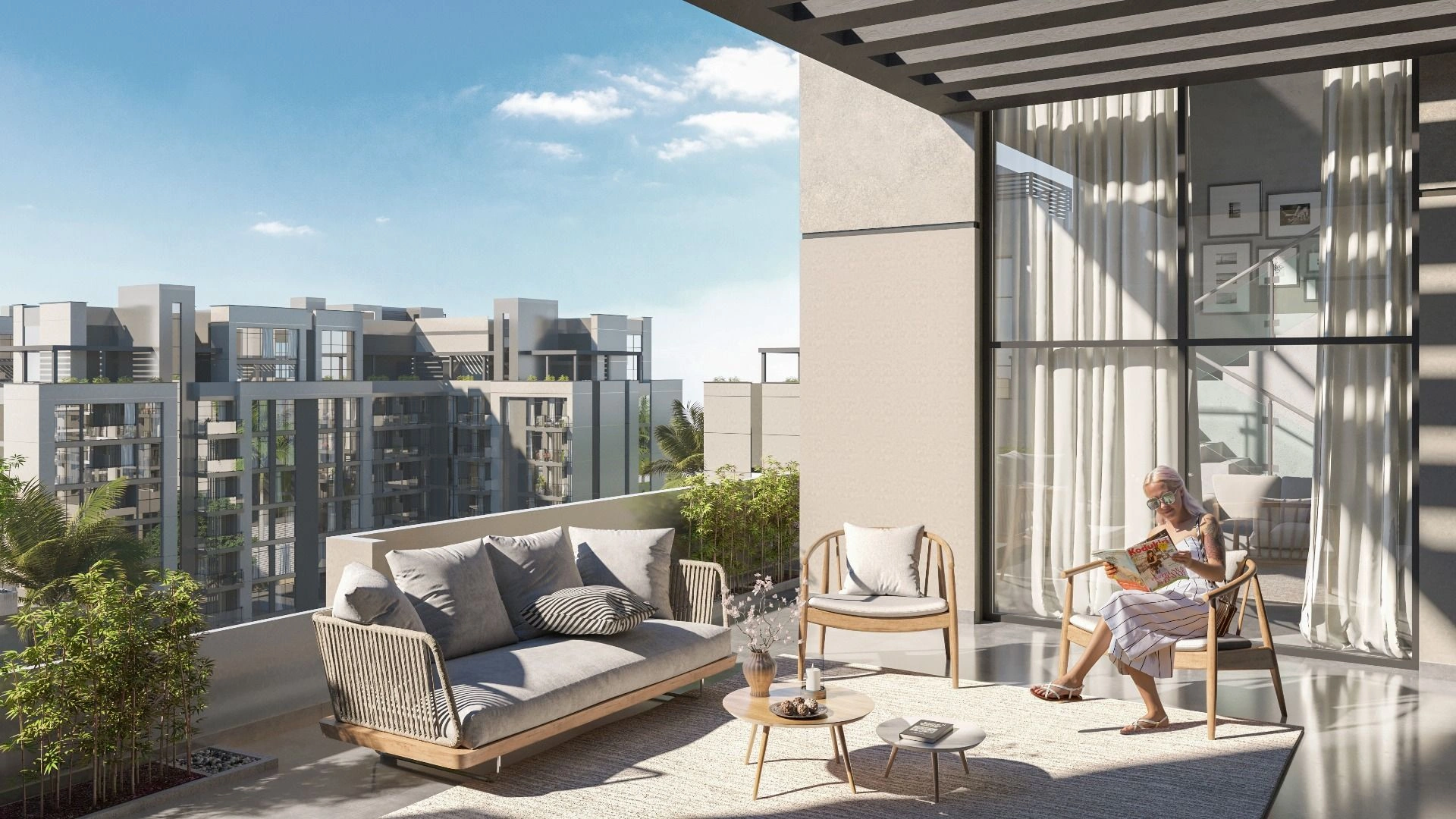 Роскошный проект на 844 жилых единицы в ОАЭ Абу-Даби