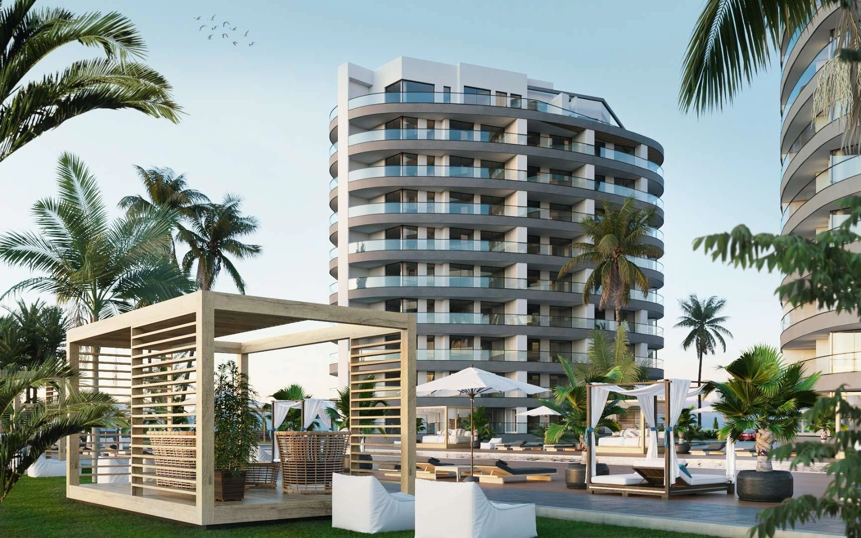 Современный жилой комплекс на первой линии Северного Кипра