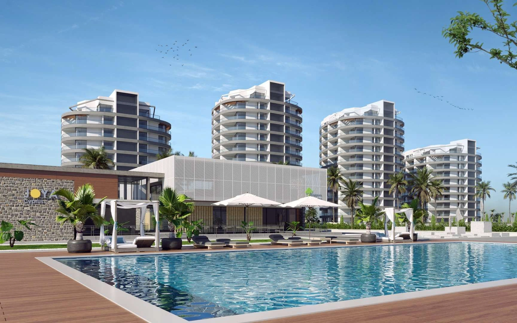 Современный жилой комплекс на первой линии Северного Кипра