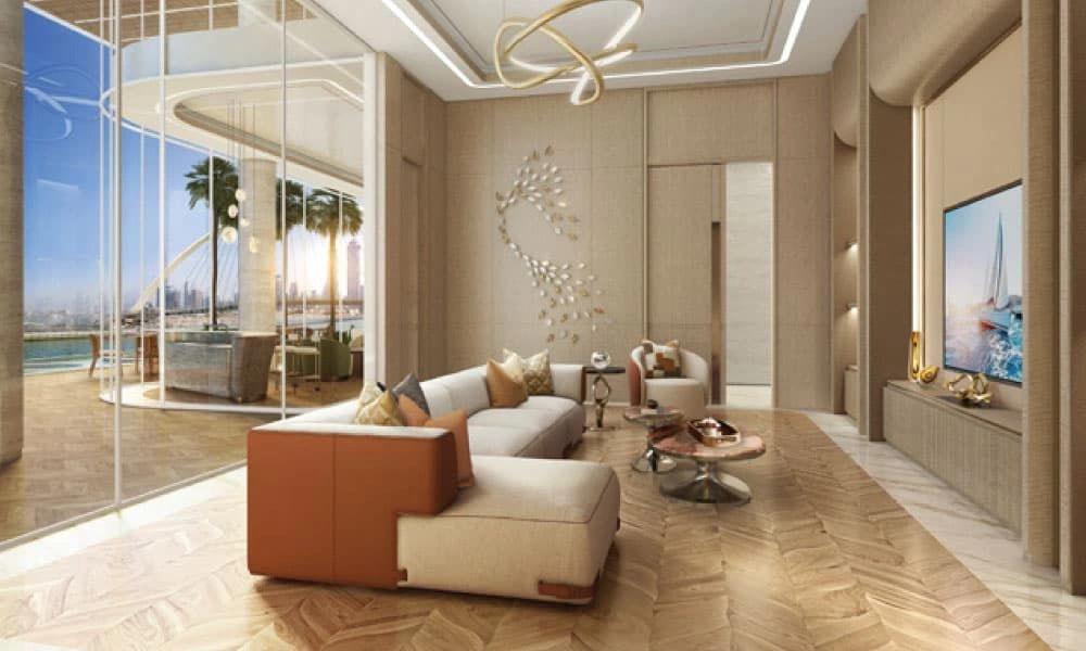 Luxurious complex along the Dubai Canal waterfront
