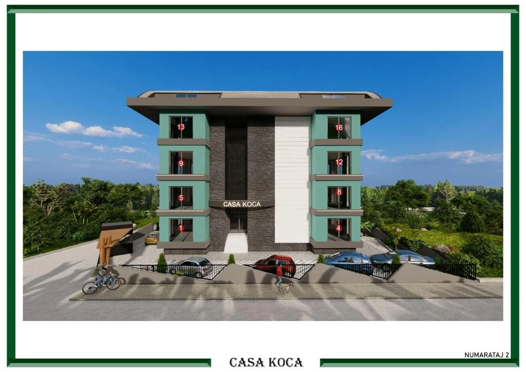 Роскошный жилой комплекс в городе Аланья