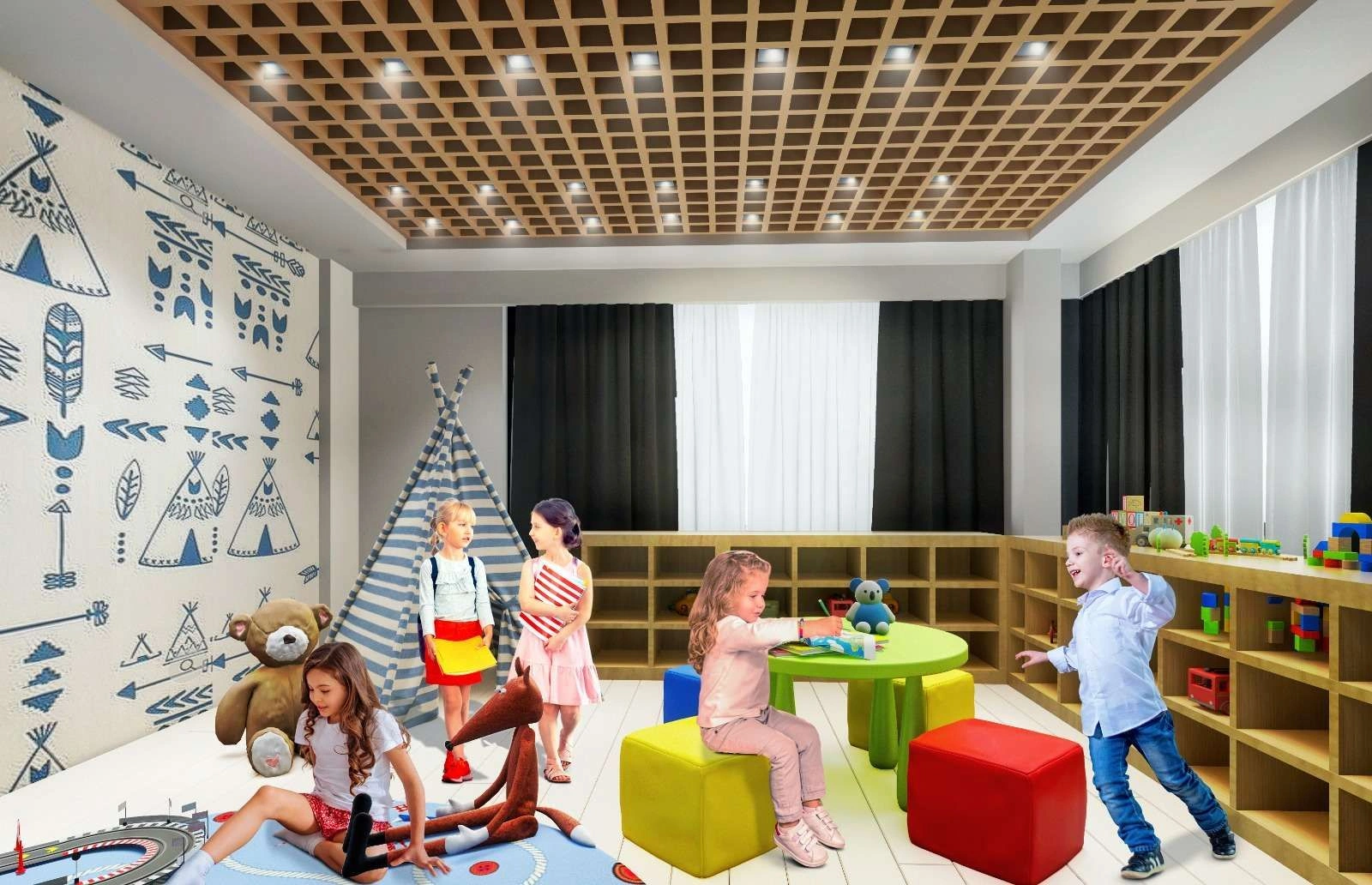 Статусный проект из 2 пятиэтажных жилых зданий