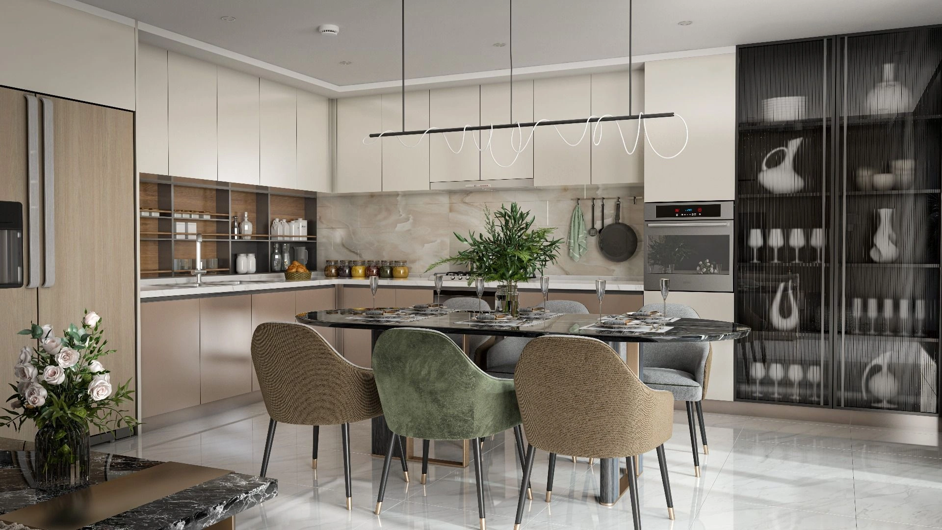 Новый крупномасштабный комплекс таунхаусов в Дубае