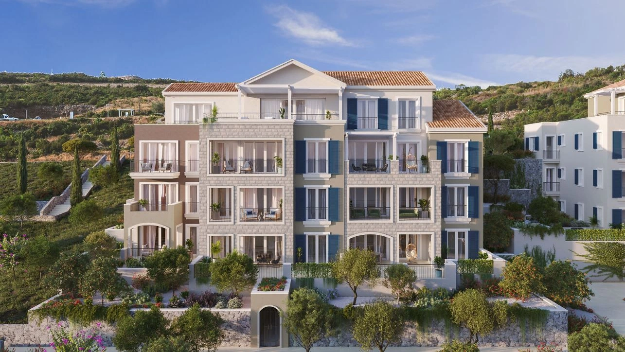 Впечатляющий флагманский проект в районе Луштица в Черногории