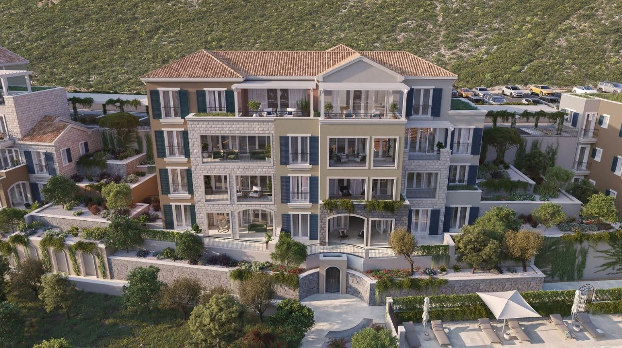 Впечатляющий флагманский проект в районе Луштица в Черногории