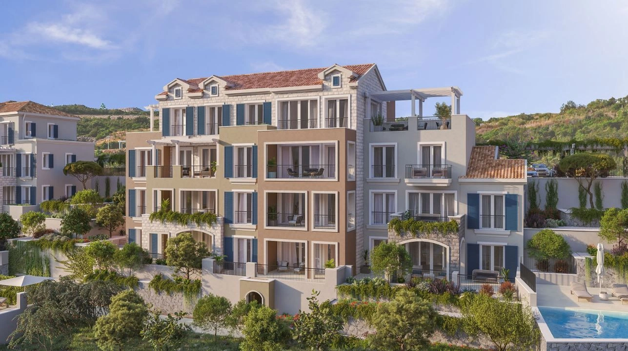 Впечатляющий флагманский проект в районе Луштица в Черногории