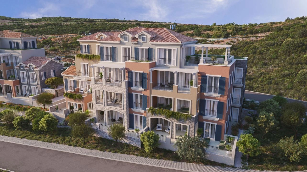 Впечатляющий флагманский проект в районе Луштица в Черногории