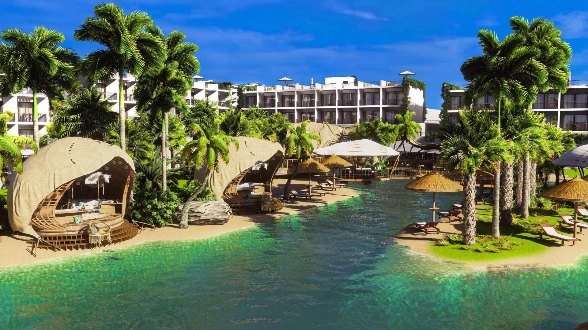 Охраняемый комплекс роскошных апартаментов в Эсентепе