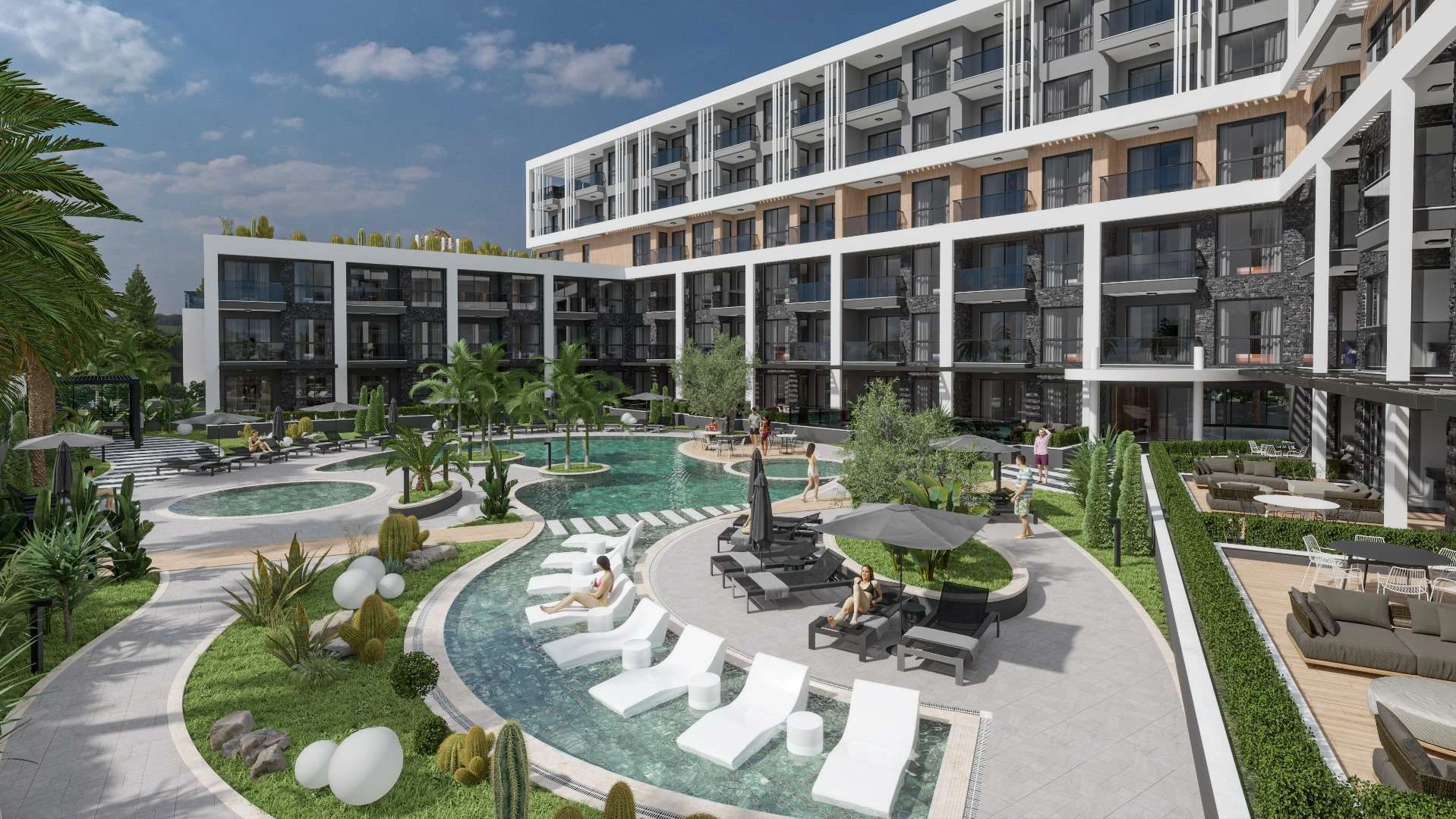 Роскошный жилой комплекс в Анталии