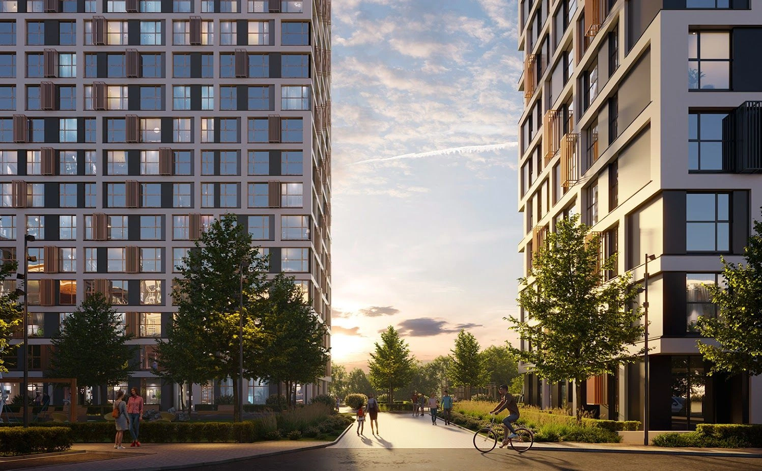 Unique residential complex Novosibirsk