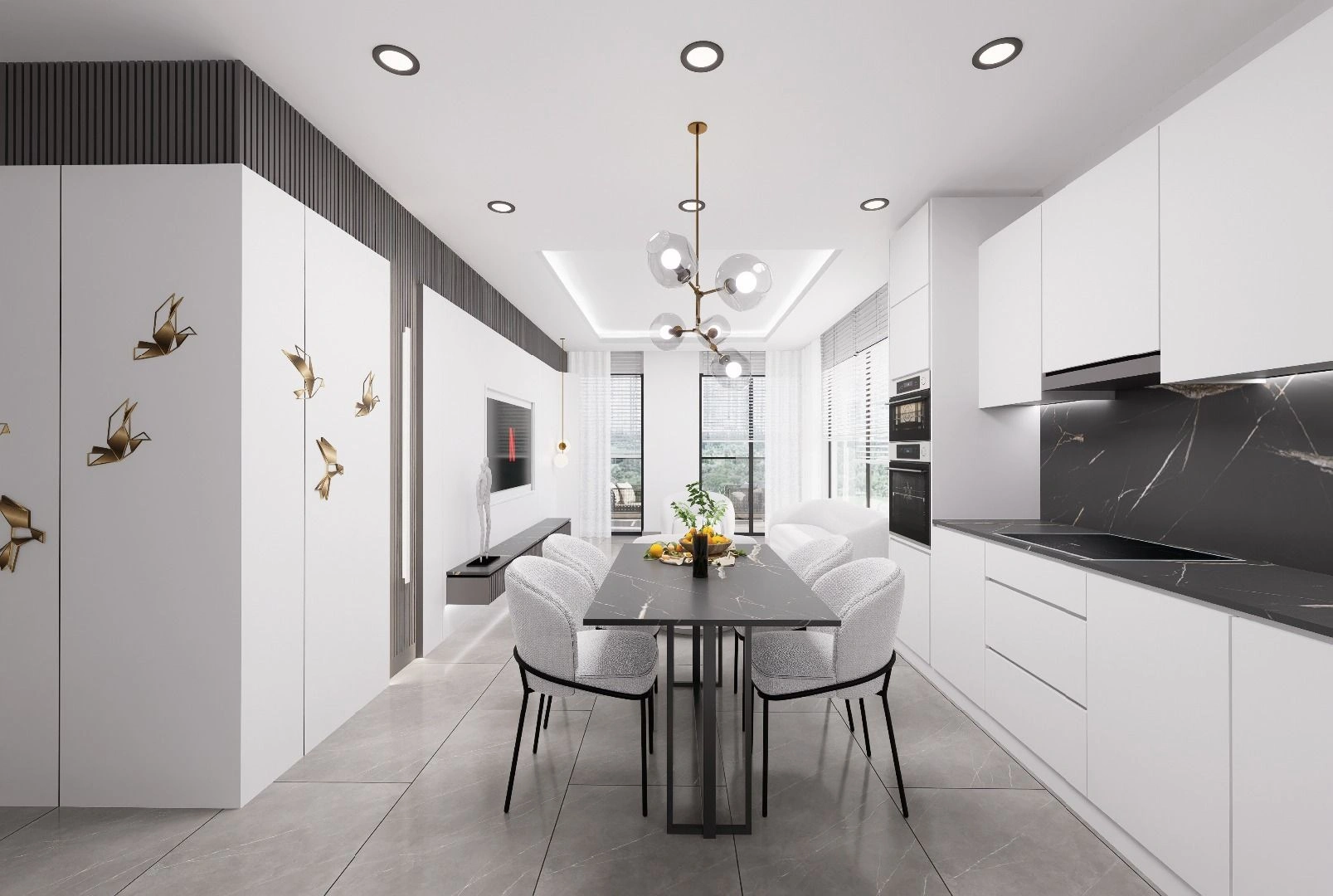 Жилой комплекс на первой линии в Аланье