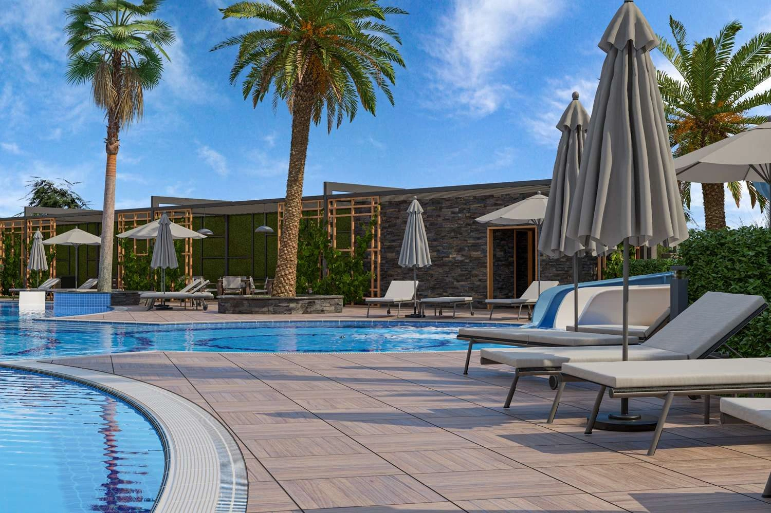 Новый жилой комплекс премиум-класса в Авсалларе