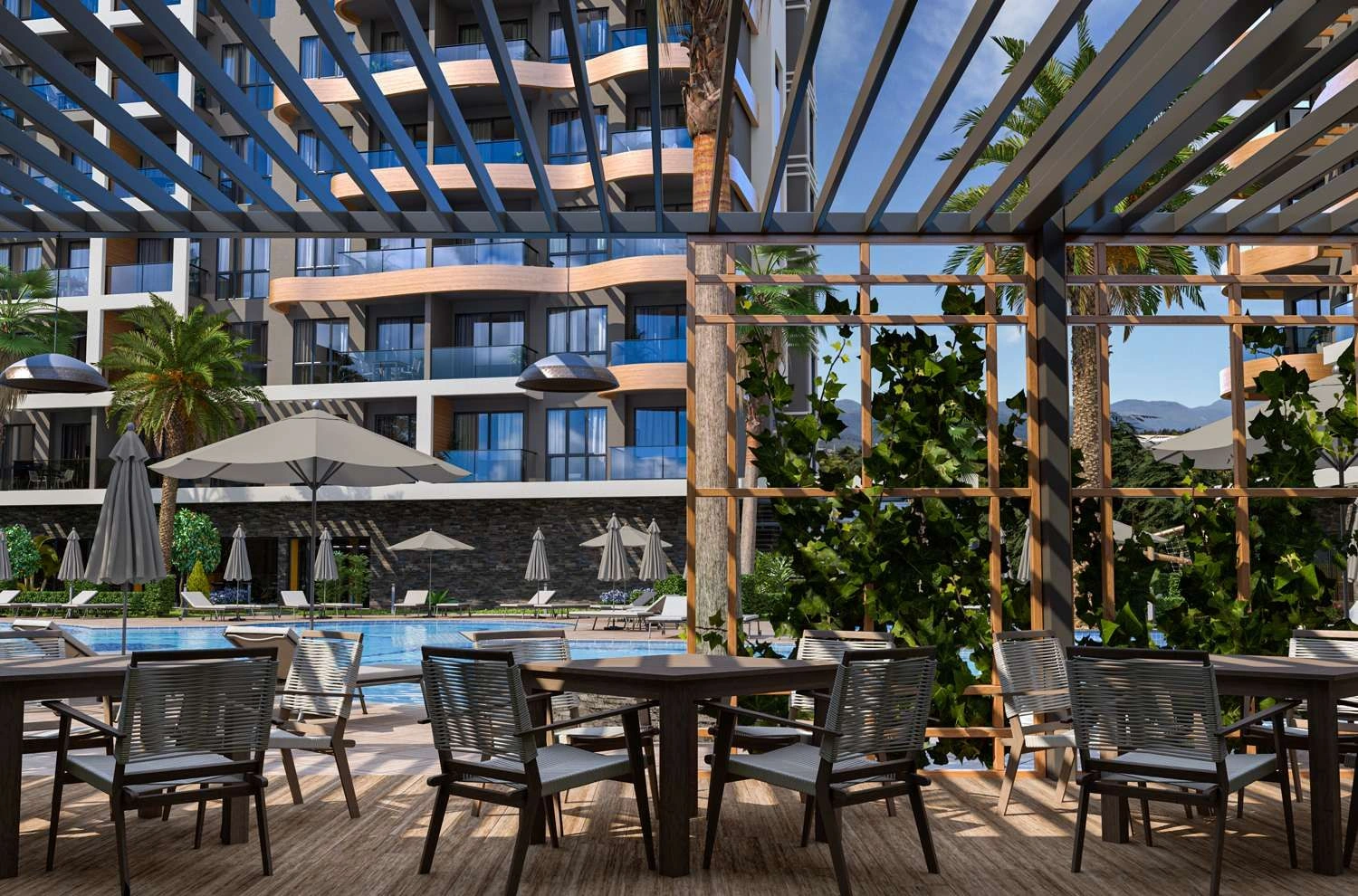 Новый жилой комплекс премиум-класса в Авсалларе