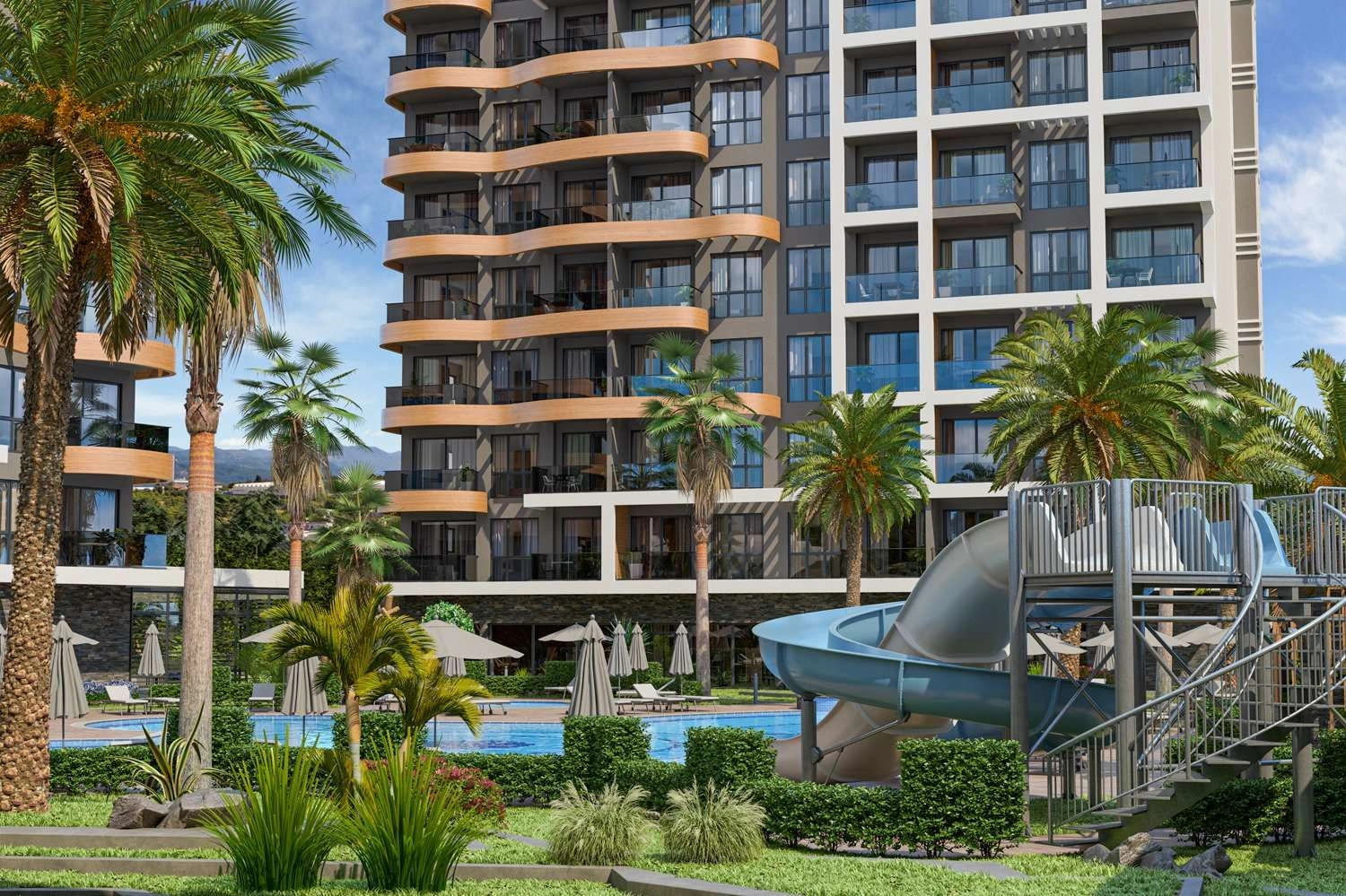 Новый жилой комплекс премиум-класса в Авсалларе