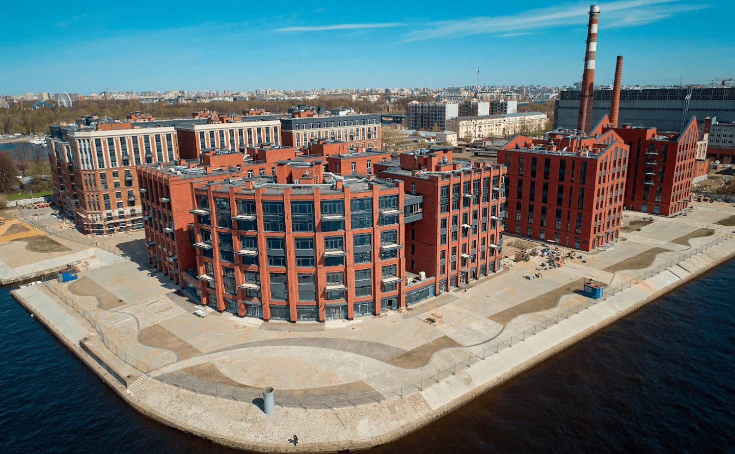 Жилой комплекс на Петровском острове