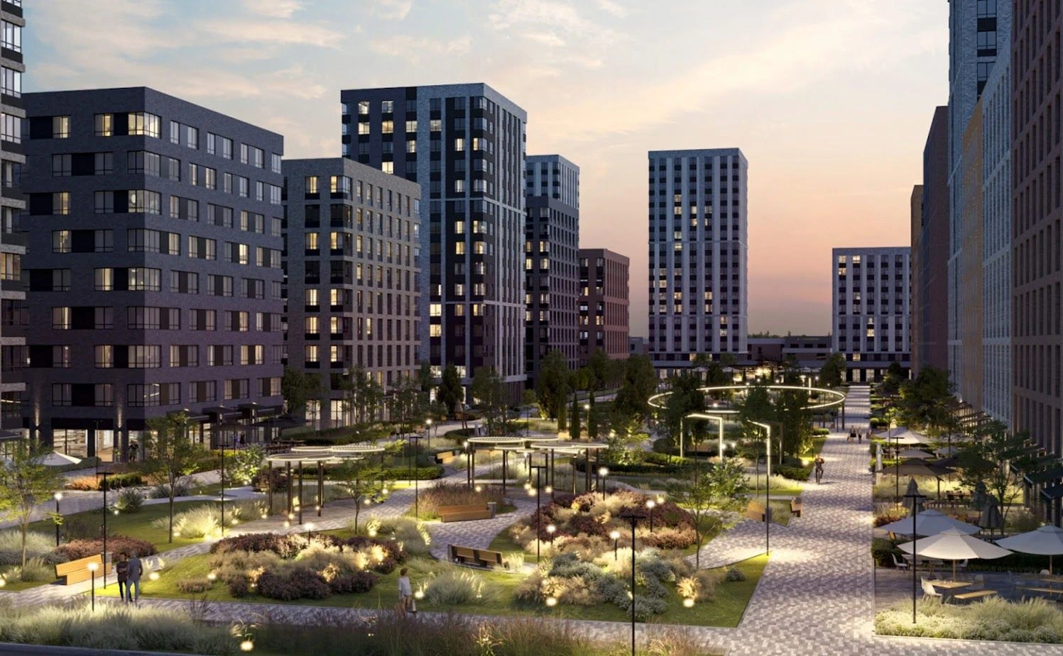 Комплекс, расположенный в районе Ткацкой и Бумажной фабрики