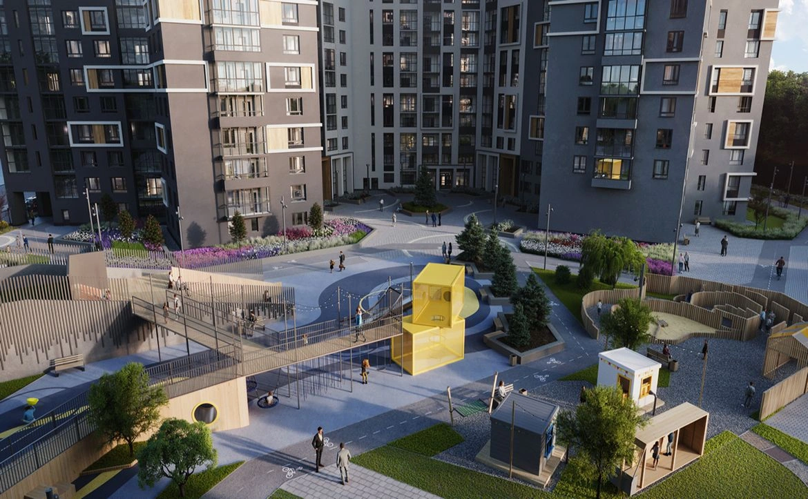 Жилой комплекс в районе Чкаловский