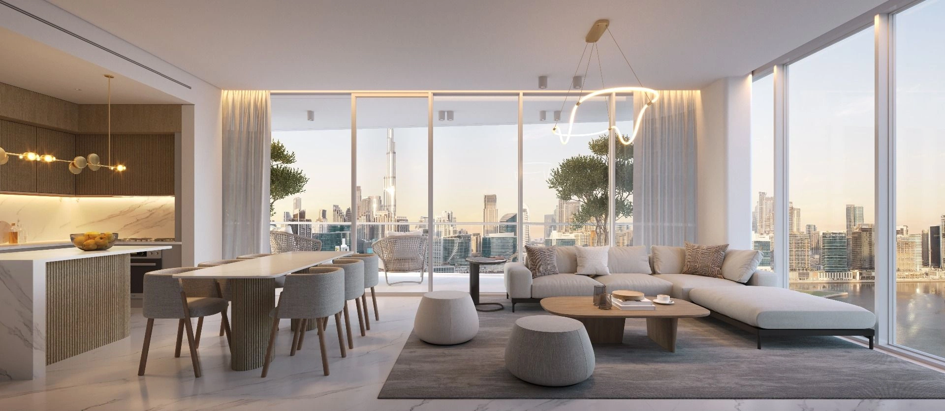 Премиум жилой комплекс в Бизнес-Бей в Дубае