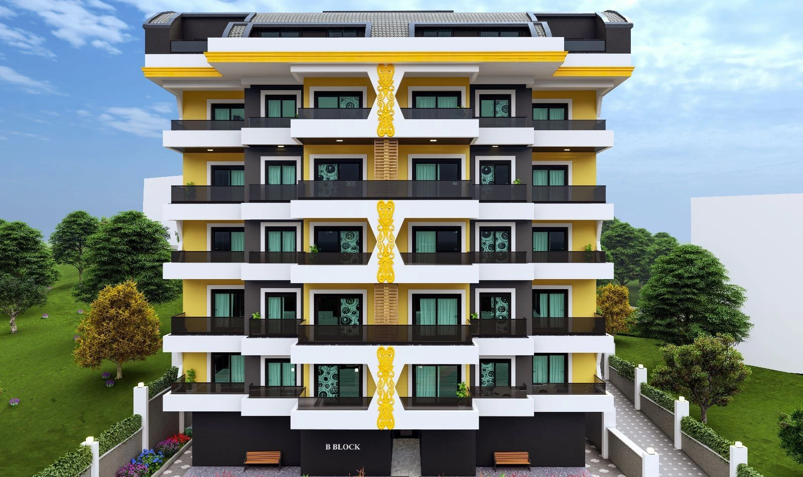 Комфортный жилой комплекс в Аланье