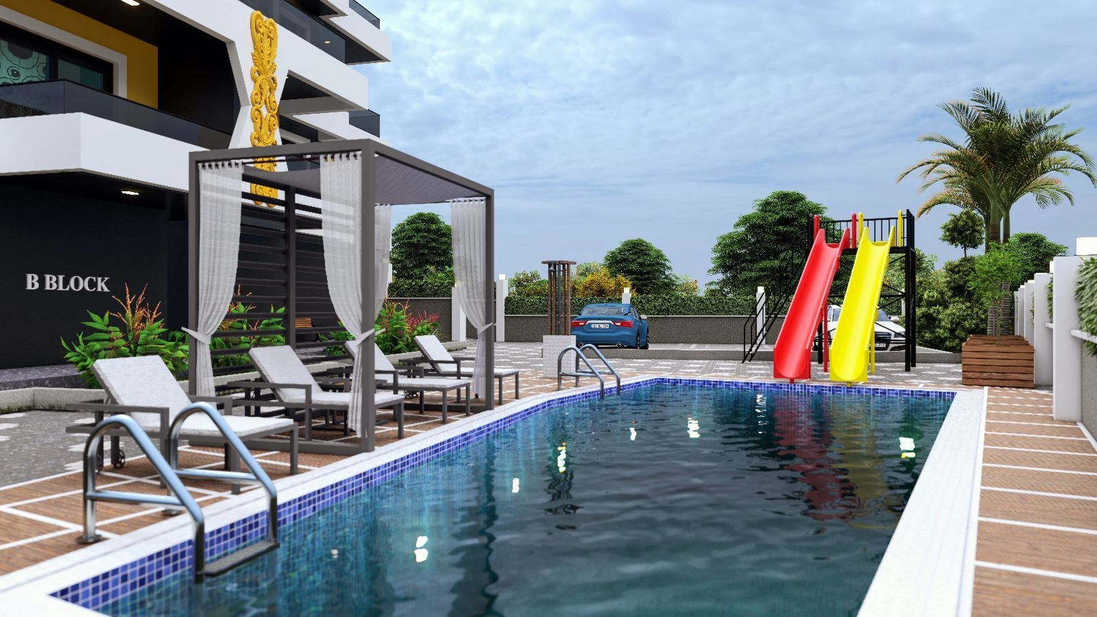 Комфортный жилой комплекс в Аланье