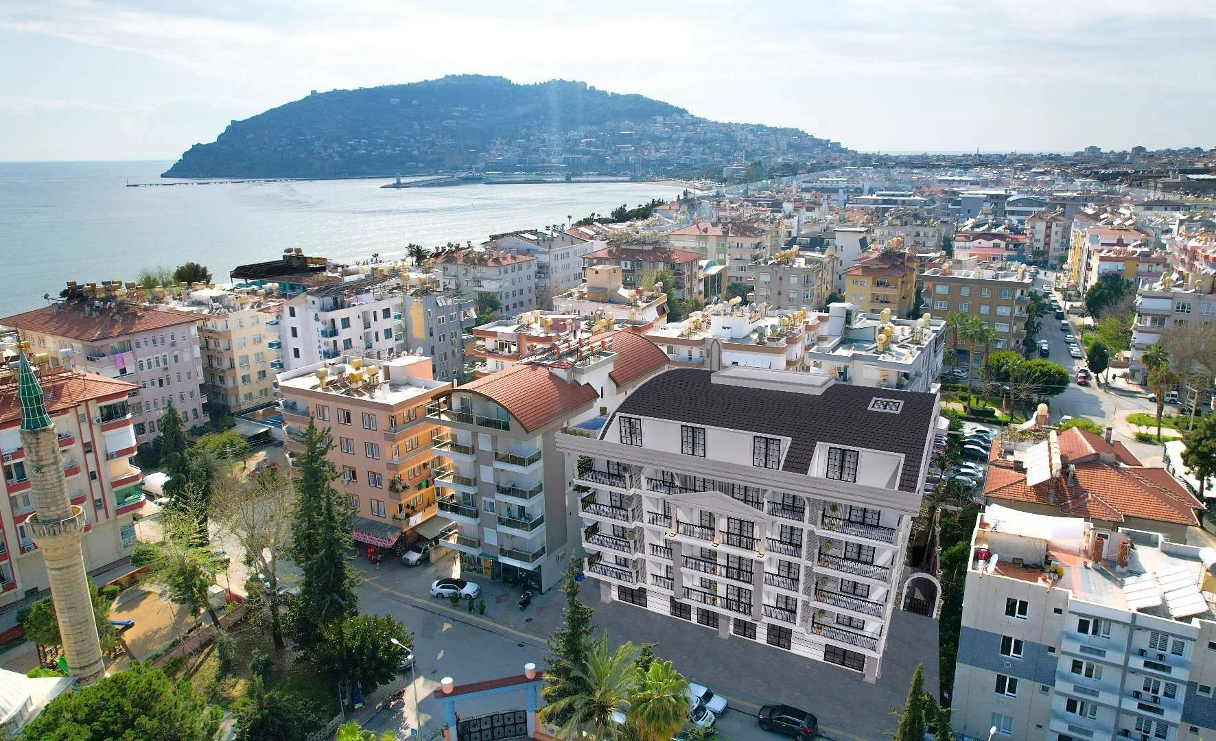 Жилой комплекс в 100 метрах от Средиземного моря