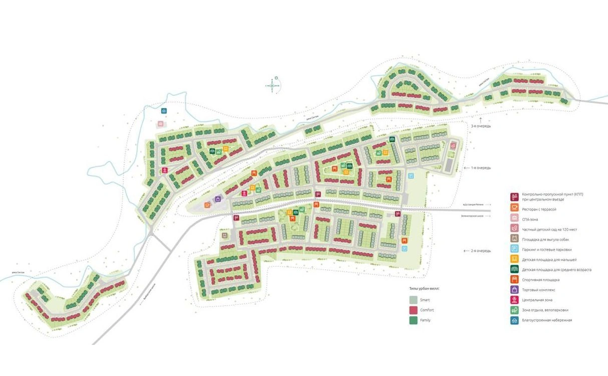 Коттеджный поселок рядом с СПб