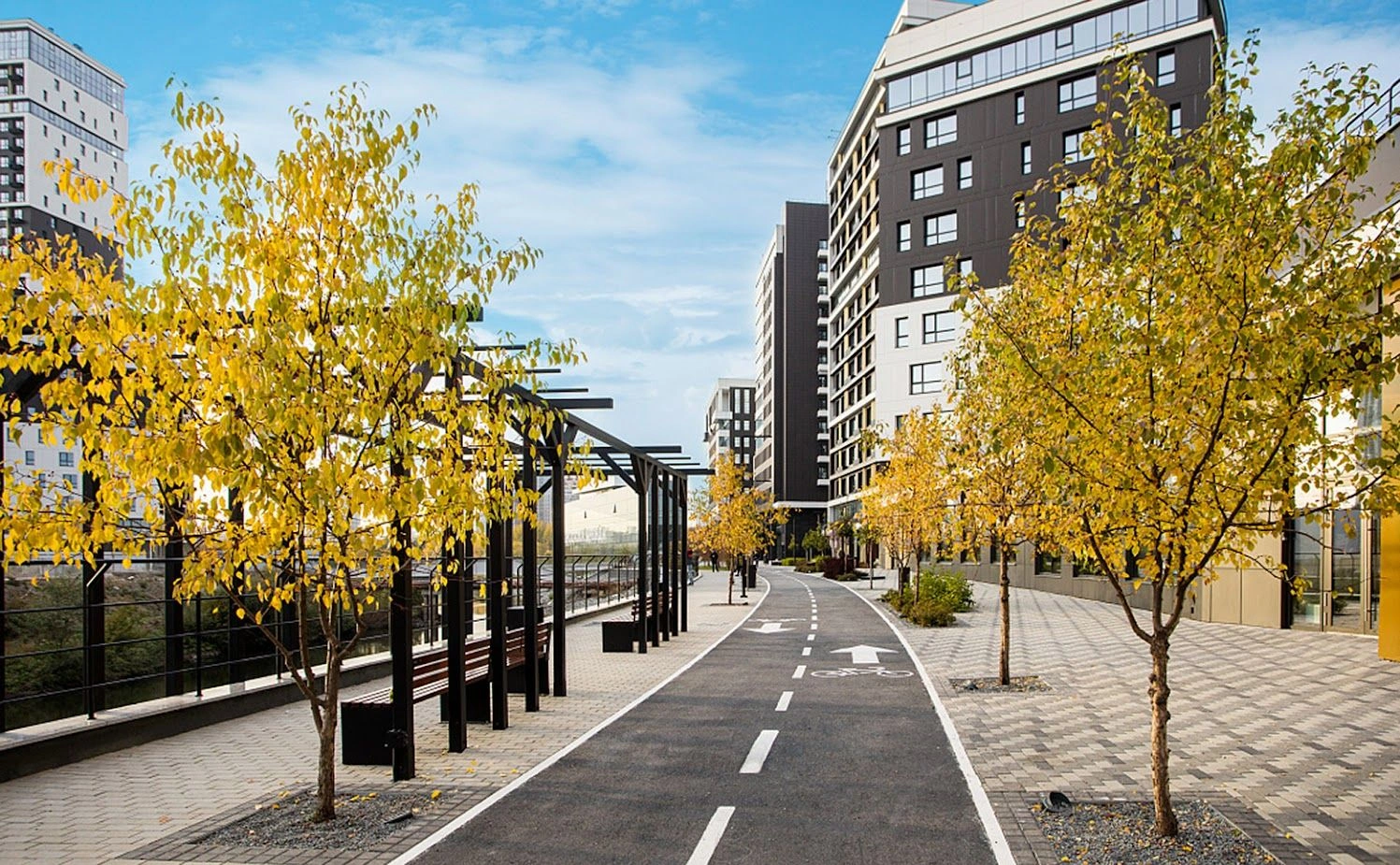 Жилой комплекс в Октябрьском районе