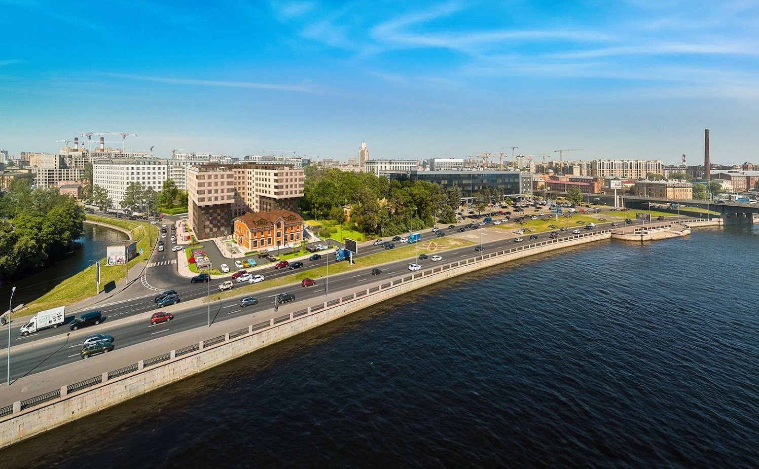 10-storey residential building