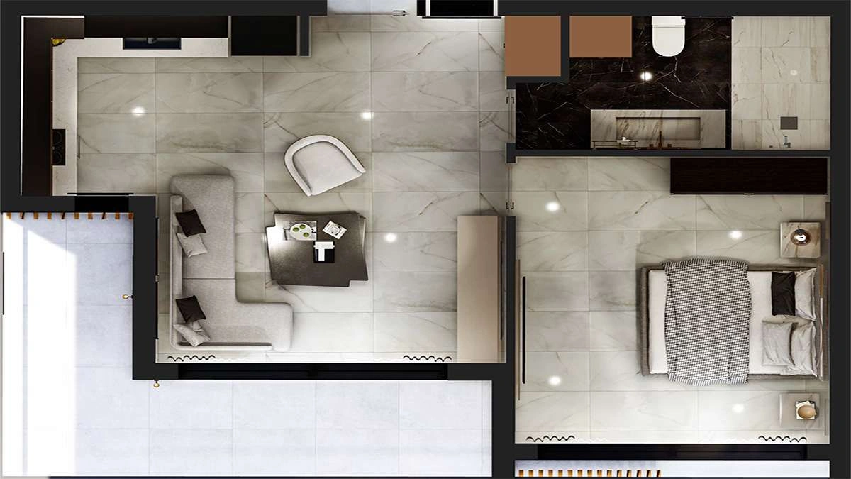 Современные роскошные апартаменты в районе Эсентепе