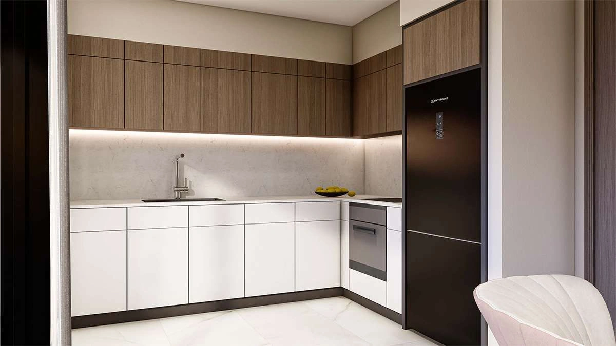 Современные роскошные апартаменты в районе Эсентепе