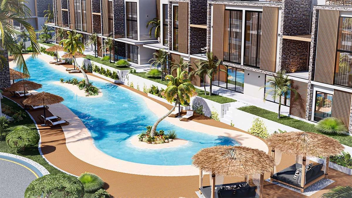 Современные роскошные апартаменты в районе Эсентепе