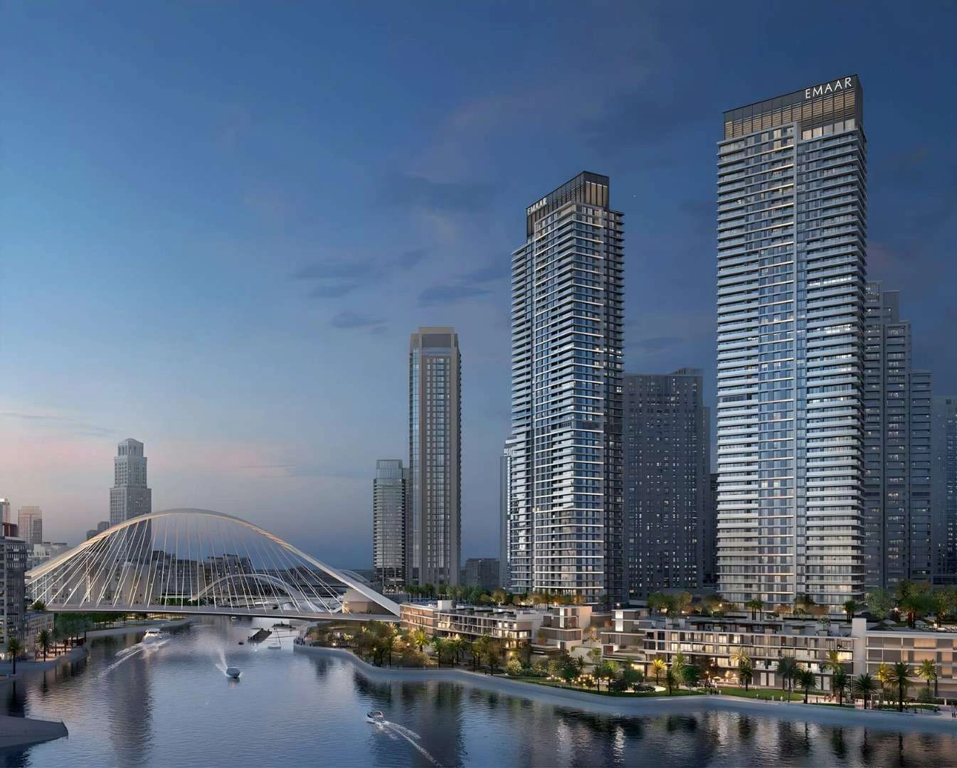 Новый проект высотного здания в Dubai Creek Harbor