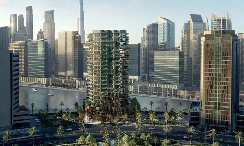 Современный проект с 48 апартаментами в Дубае, ОАЭ