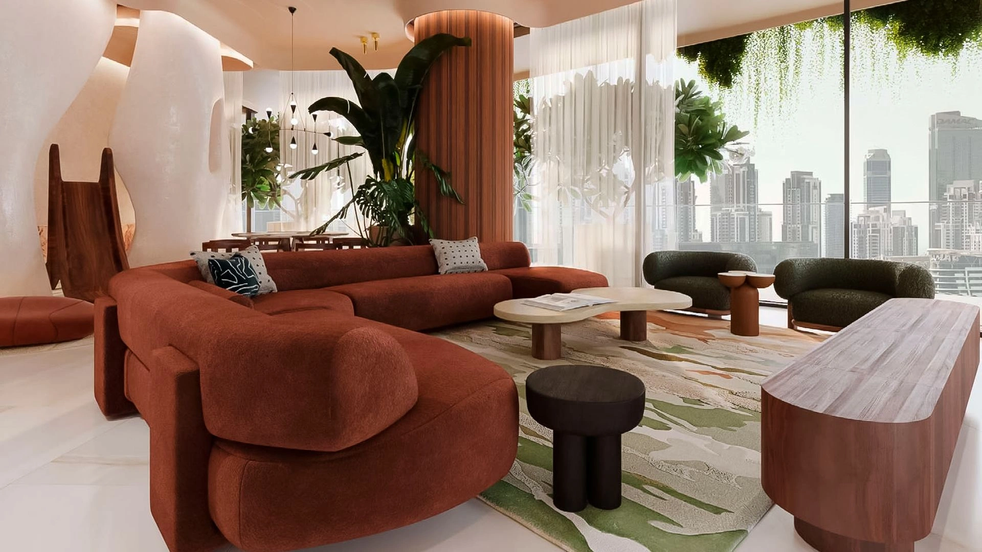 Современный проект с 48 апартаментами в Дубае, ОАЭ