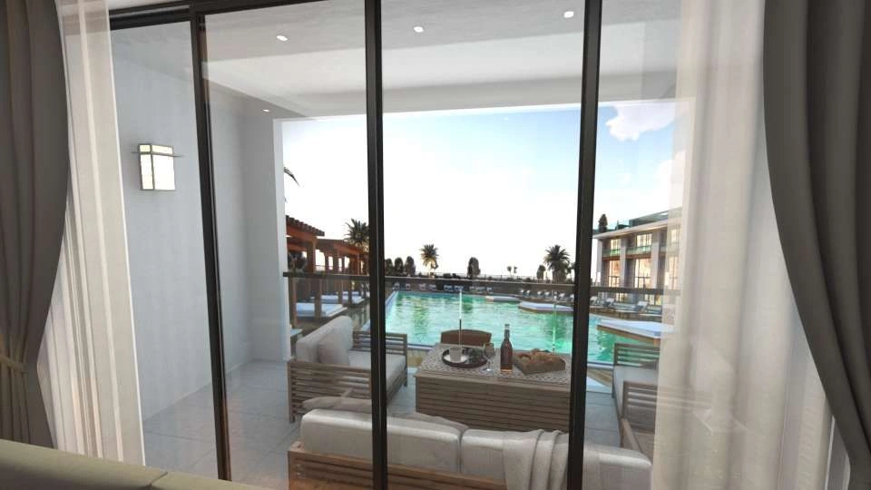 Проект на береговой линии в районе Лапта на Северном Кипре