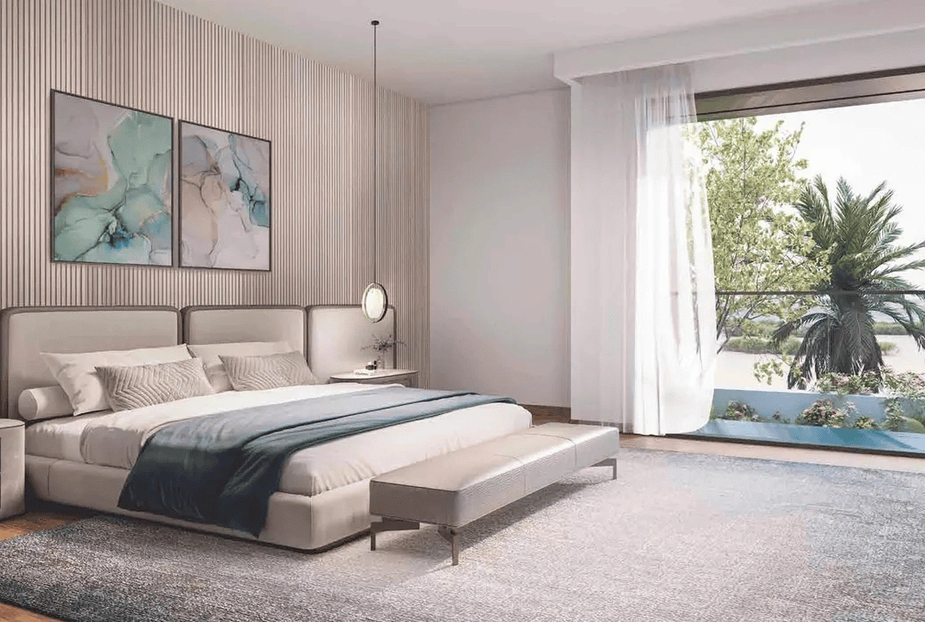 Residential complex in Abu Dhabi emirate of UAE