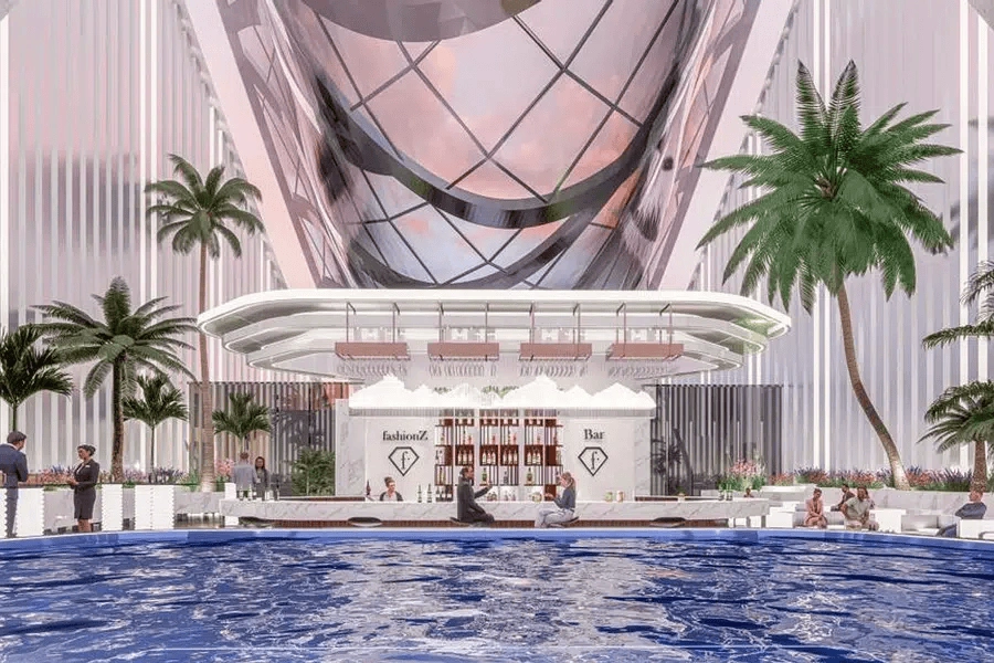 Элитный 63-этажный небоскрёб в Дубае