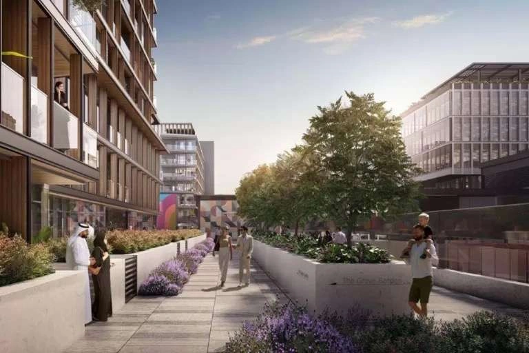 Жилой комплекс на оживлённом острове Саадият