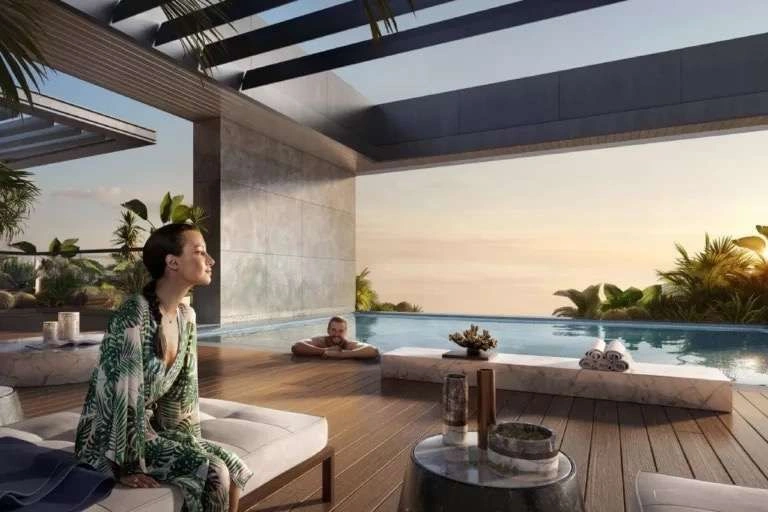 Жилой комплекс на оживлённом острове Саадият