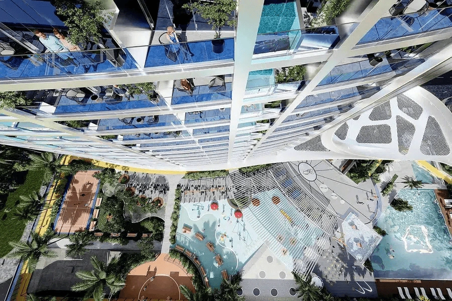 Элитный 63-этажный небоскрёб в Дубае