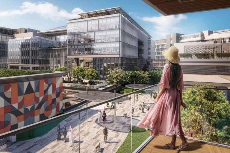 Жилой комплекс на оживлённом острове Саадият