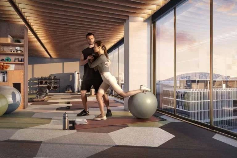 Жилой комплекс на оживлённом острове Саадият