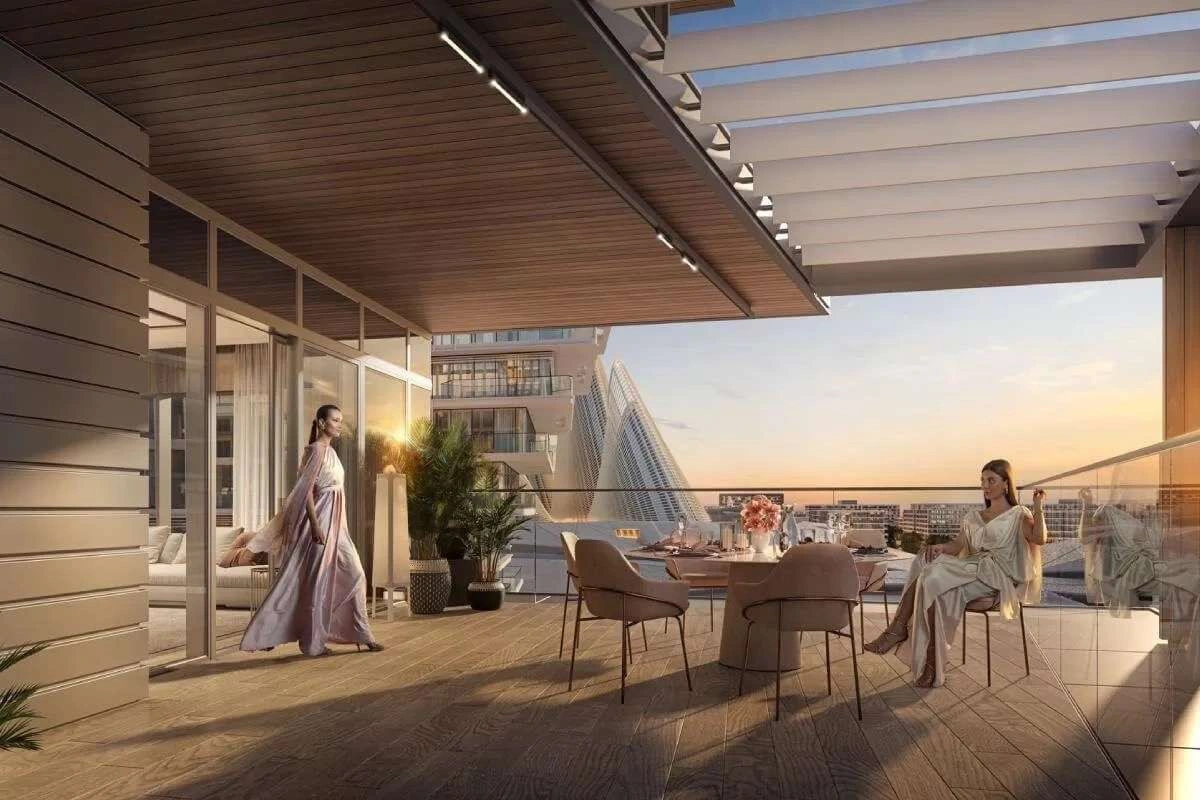 Жилой комплекс на оживлённом острове Саадият