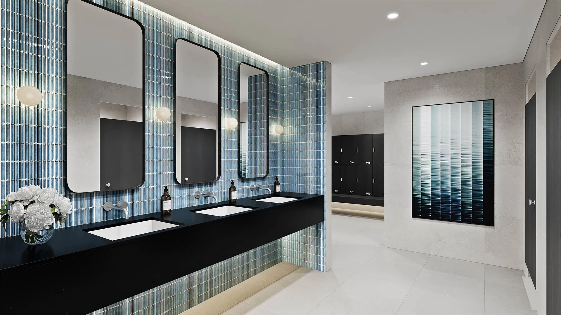 Премиальный комплекс из двух 52-этажных небоскребов