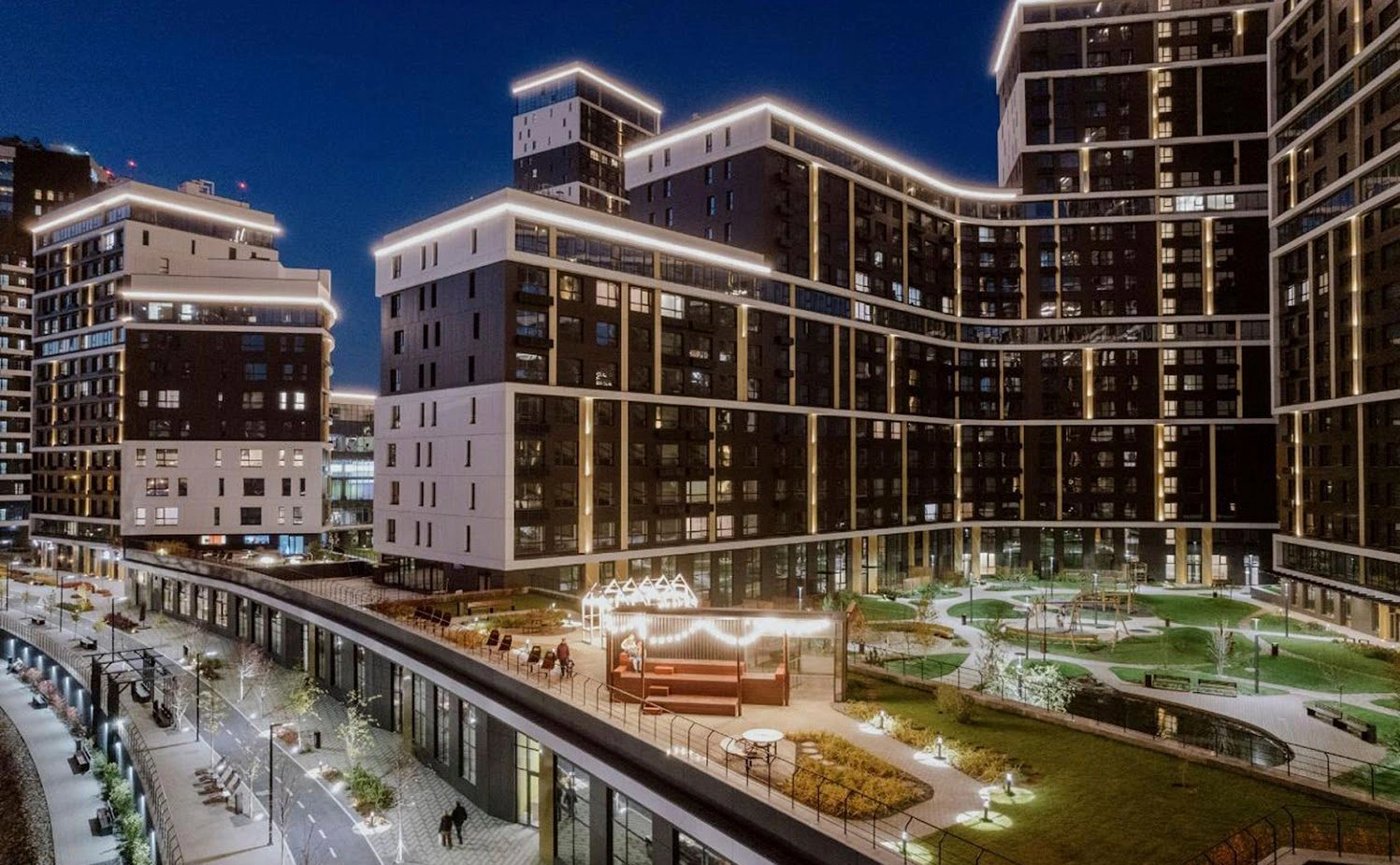 Жилой комплекс в Октябрьском районе