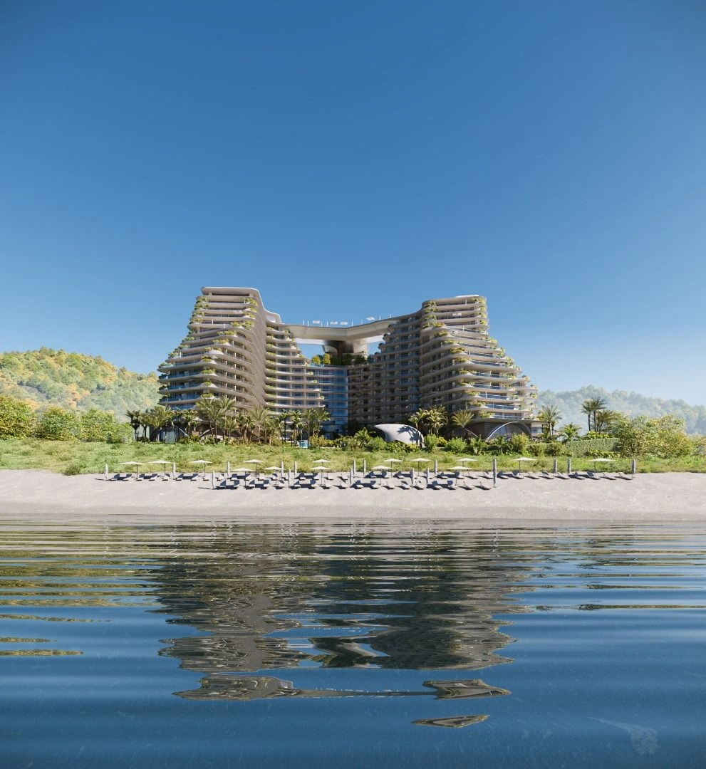 Luxurious residential complex 15 floors on the 1st line