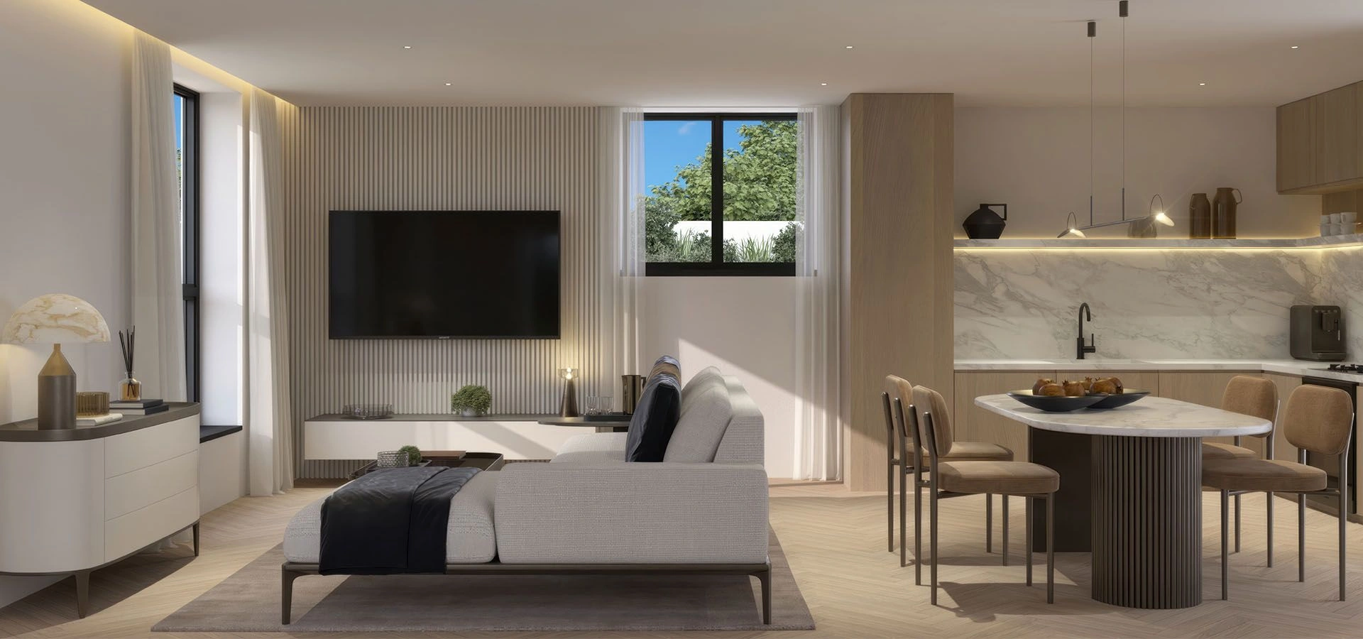 Эксклюзивный комплекс оазиса в центральном районе Лондона