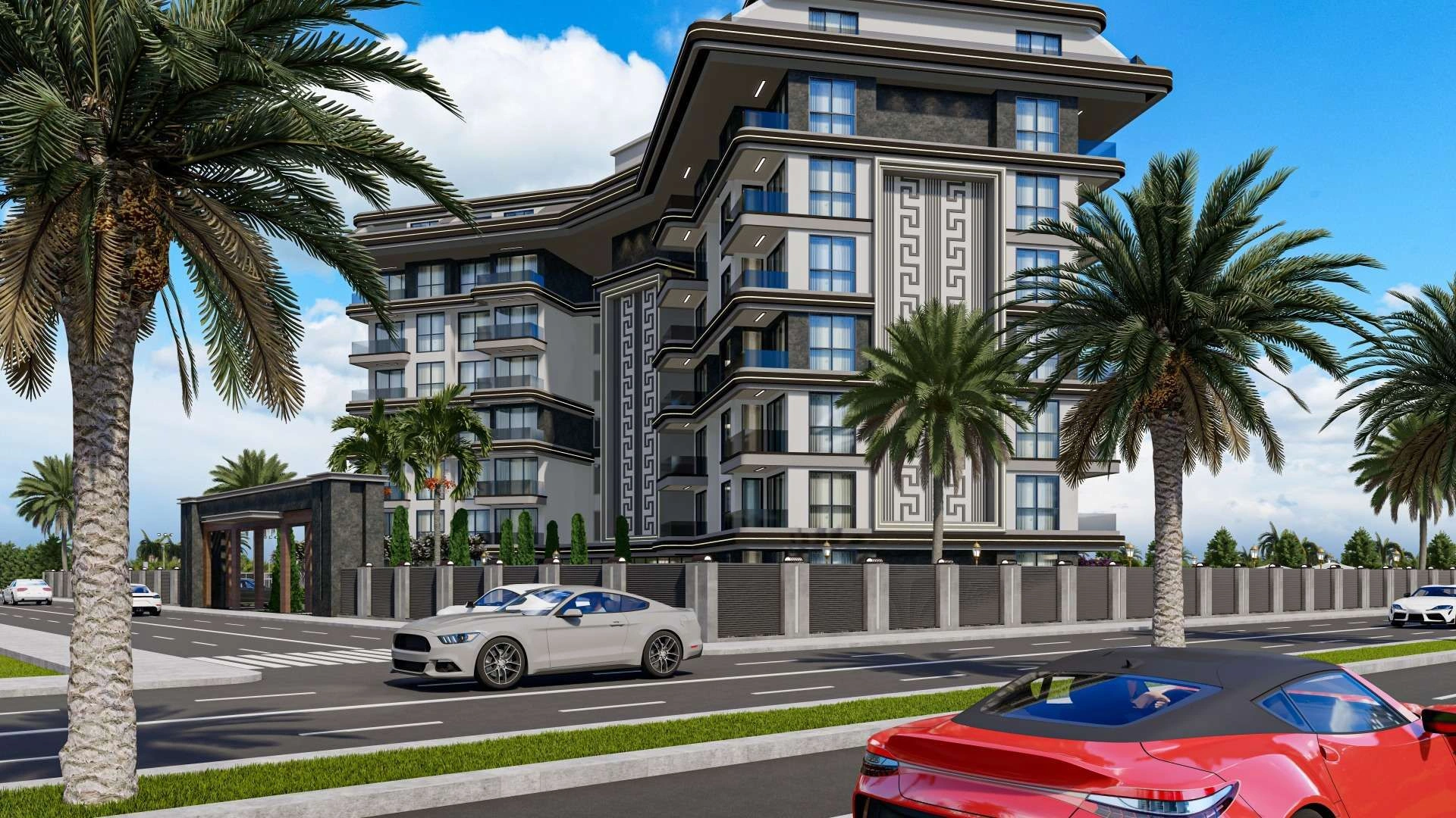 Комплекс у пляжа Газипаша Аланья