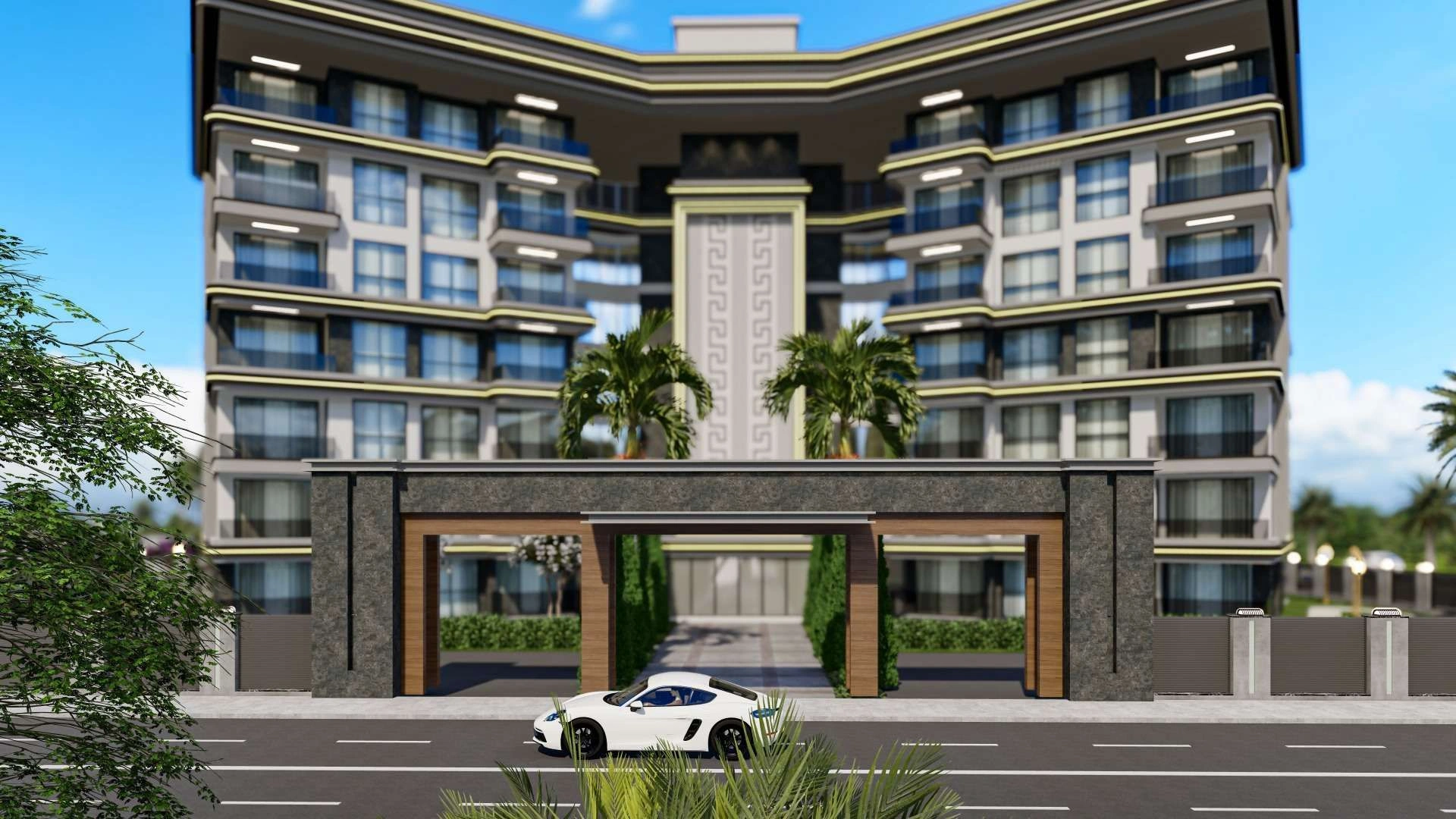 Комплекс у пляжа Газипаша Аланья